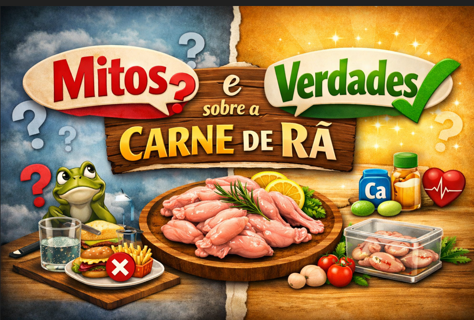 Mitos e Verdades sobre a Carne de Rã