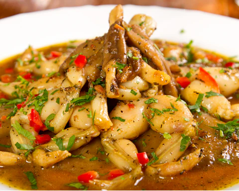 Caldo de Carne de Rã