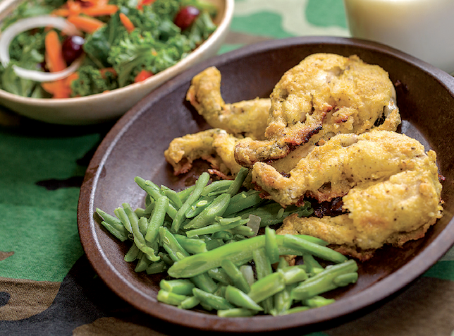 Carne de rã ao Forno - Ranashaw