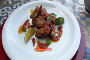 Coxas de Rãs ao molho de Tomate - Ranashaw