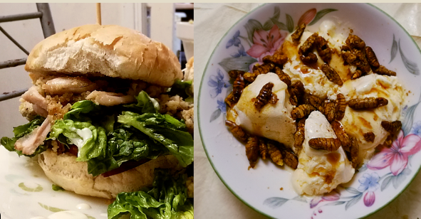 Hambúrguer de Carne de Rã