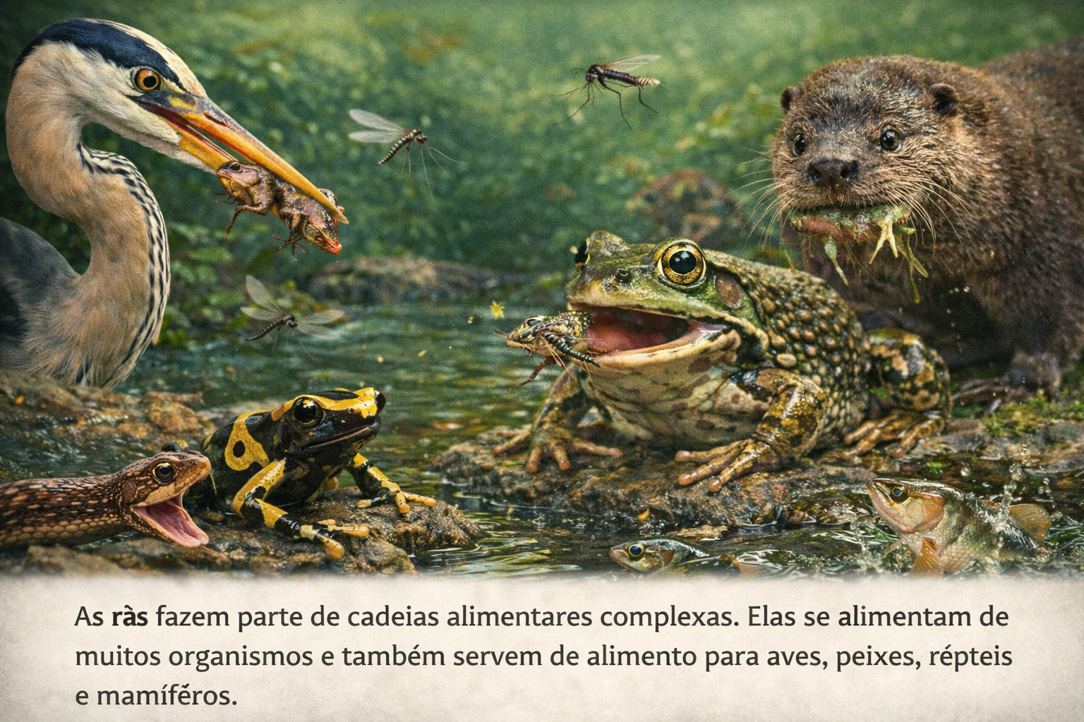Cadeia Alimentar das Rãs