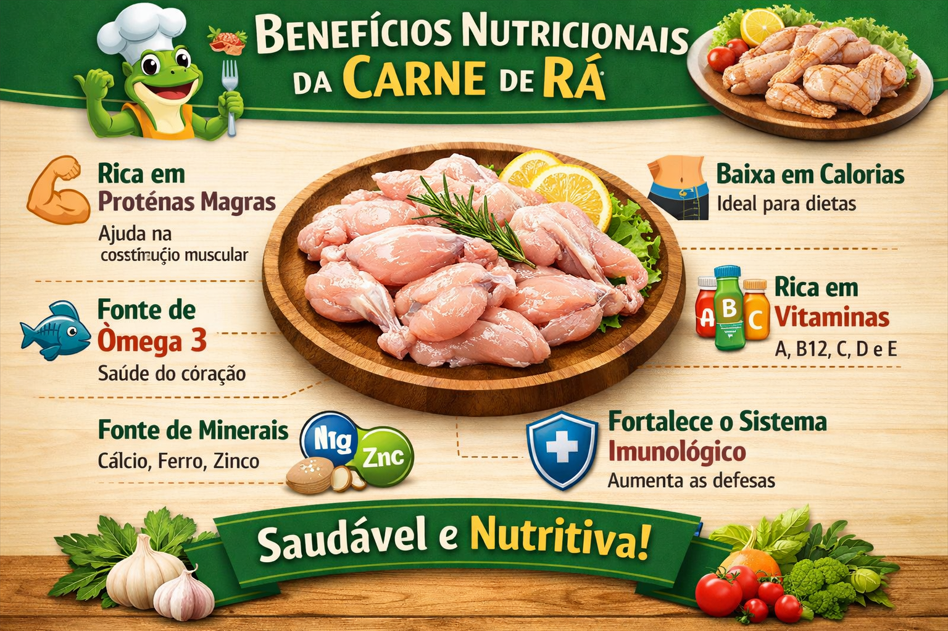 Benefícios Nutricionais da Carne de Rã