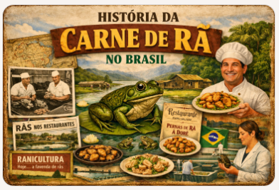 História da Carne de Rã no Brasil