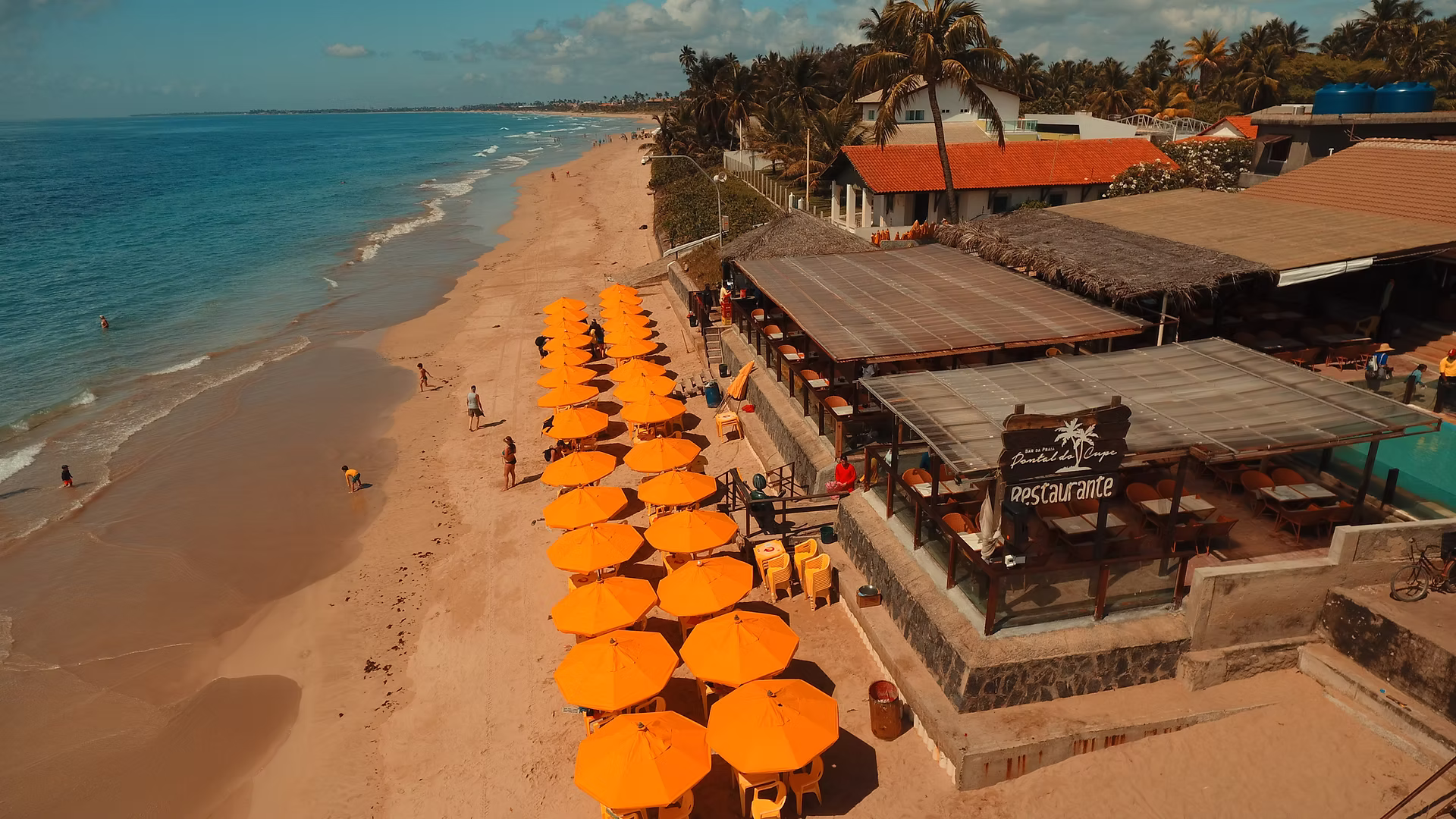 Bar da Praia Pontal do Cupe em Ipojuca, Pernambuco